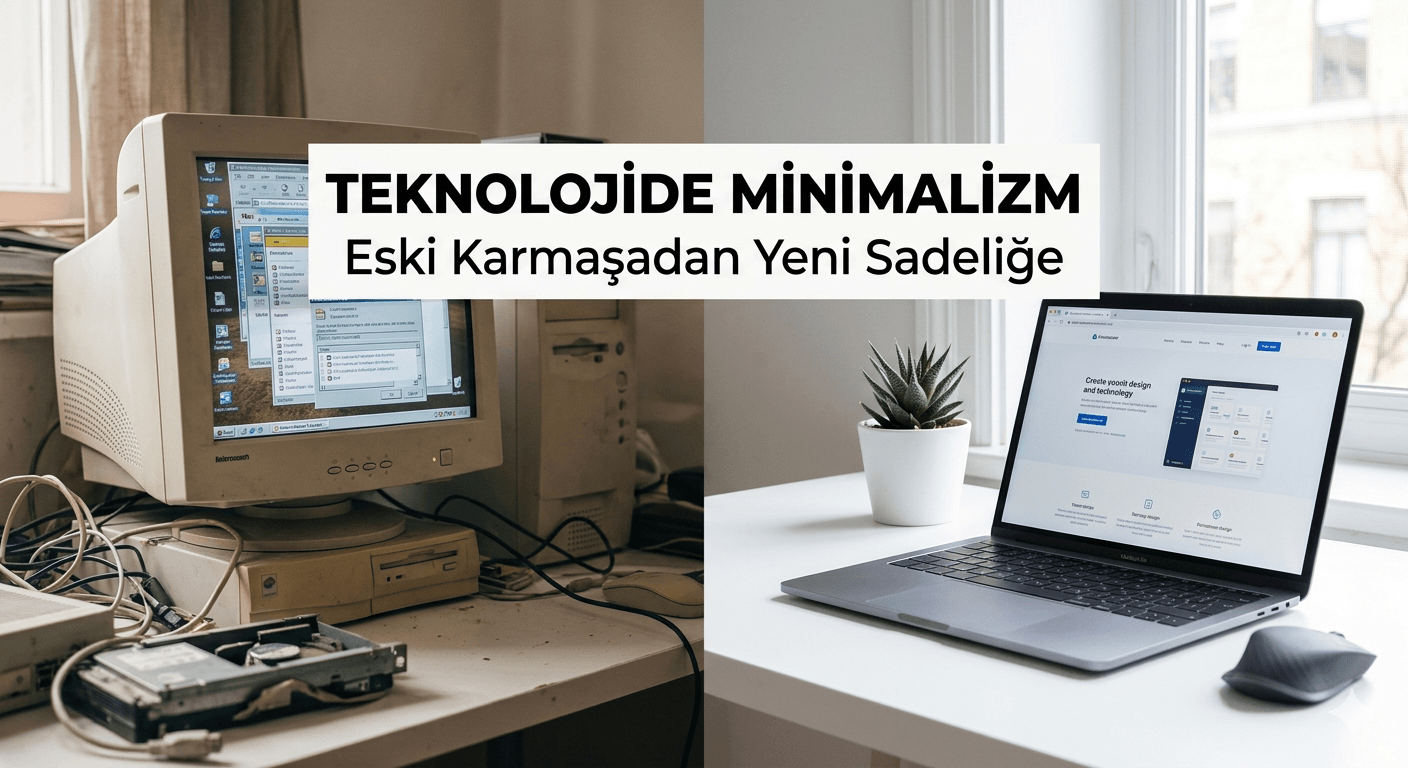 Teknolojide Minimalizm: Eski Karmaşadan Yeni Sadeliğe